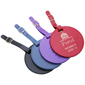 Badge de sac en cuir Deluxe