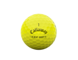 Callaway ERC Soft golfballen met logo, het logo van Callaway afgebeeld op de bal
